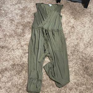Beautiful army green jumpsuit